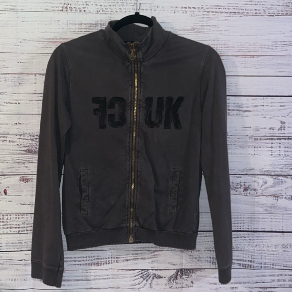 French Connection (FCUK) Graphic Zip-Up